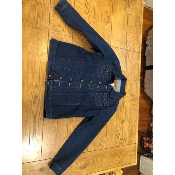 Jean Jacket Wangler XL Dark Jean Colored - Picture 6 of 12